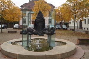 Der Marienbrunnen in Oggersheim